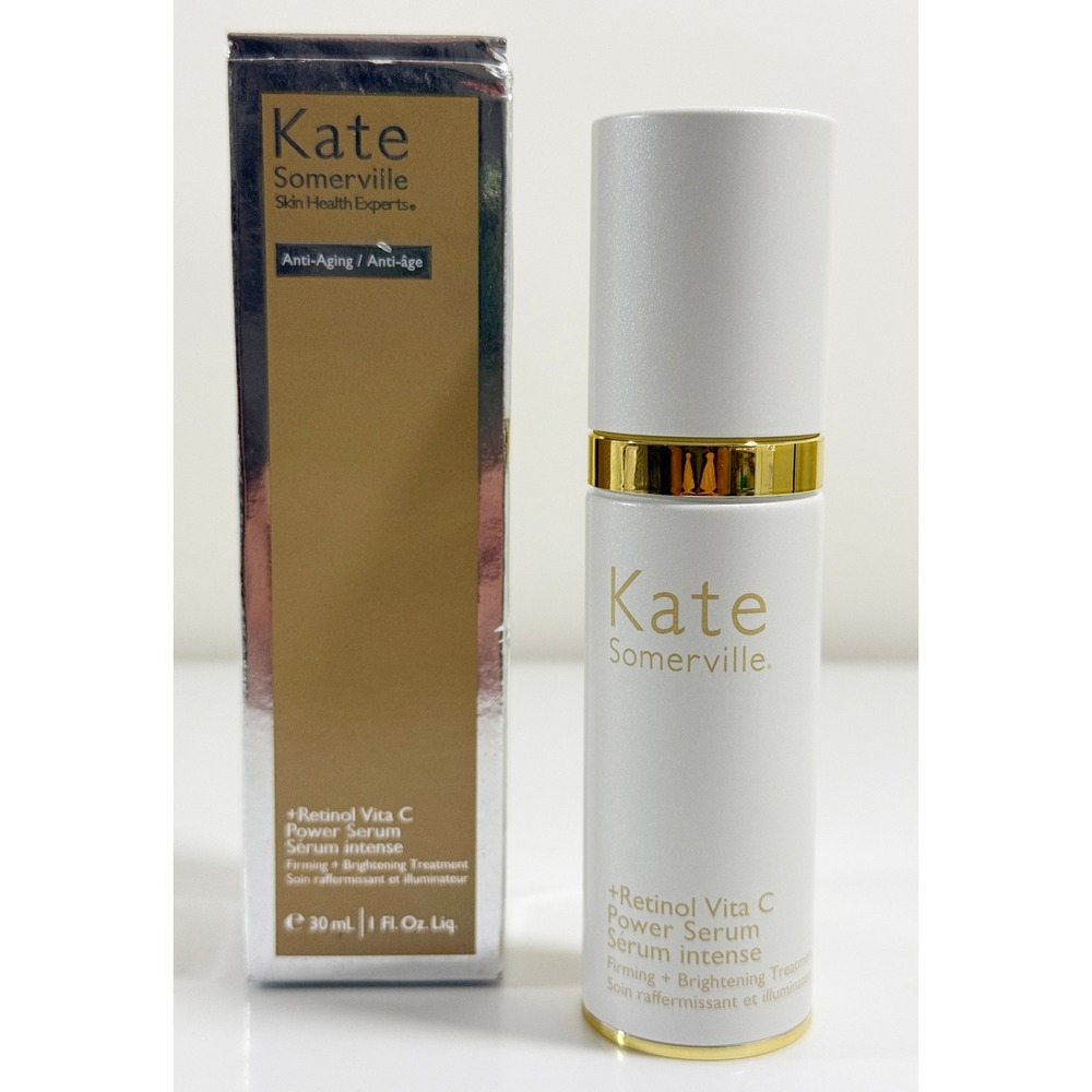 Kate Somerville Retinol Vita C Power Serum Womens 1oz White Anti-Aging Treatment